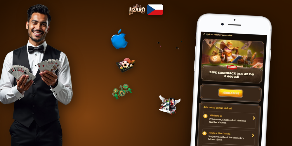 Registrační formulář Lizaro Casino se zadaným promo kódem LIZAPLAY